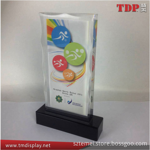 sports trophy crystal trophy award wholesale trophy parts crystal trophy for sports